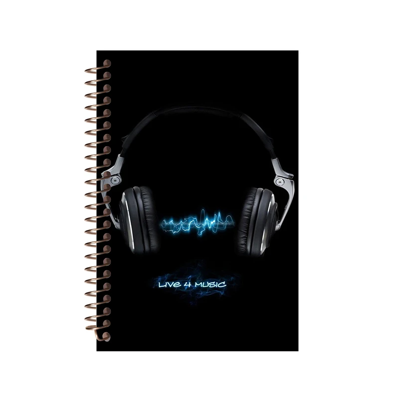 دفتر نت موسیقی مشایخ طرح هدفون کد G10