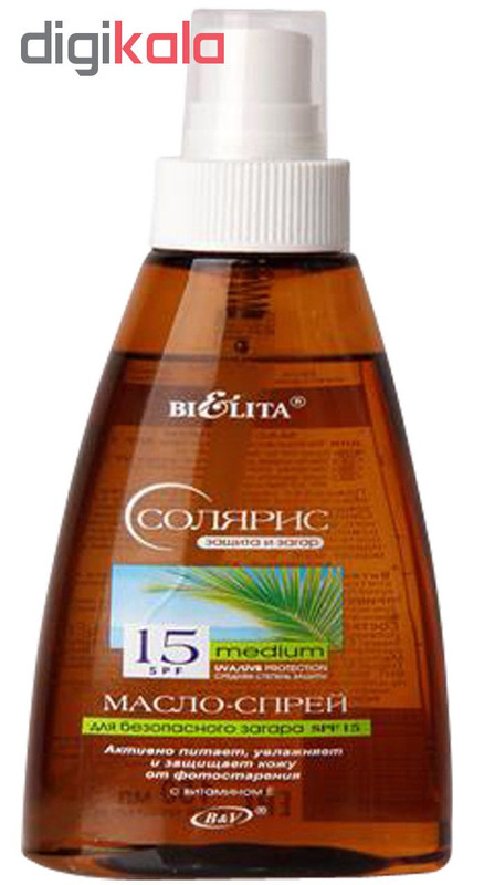 روغن برنز کننده بلیتا مدل سولاریس حجم 150 میلی لیتر