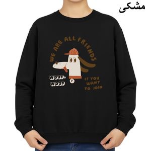 سویشرت زنانه مدل سگ کلاه دار