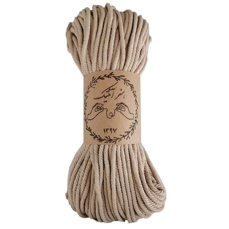 نخ مکرومه بافی هنر آنتیک مدل پنبه  کد 59