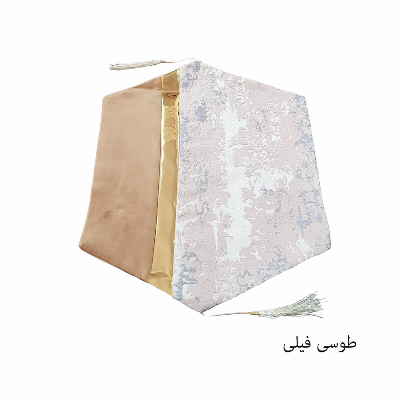 ست رومیزی   3 تکه مدل مخمل و پتینه