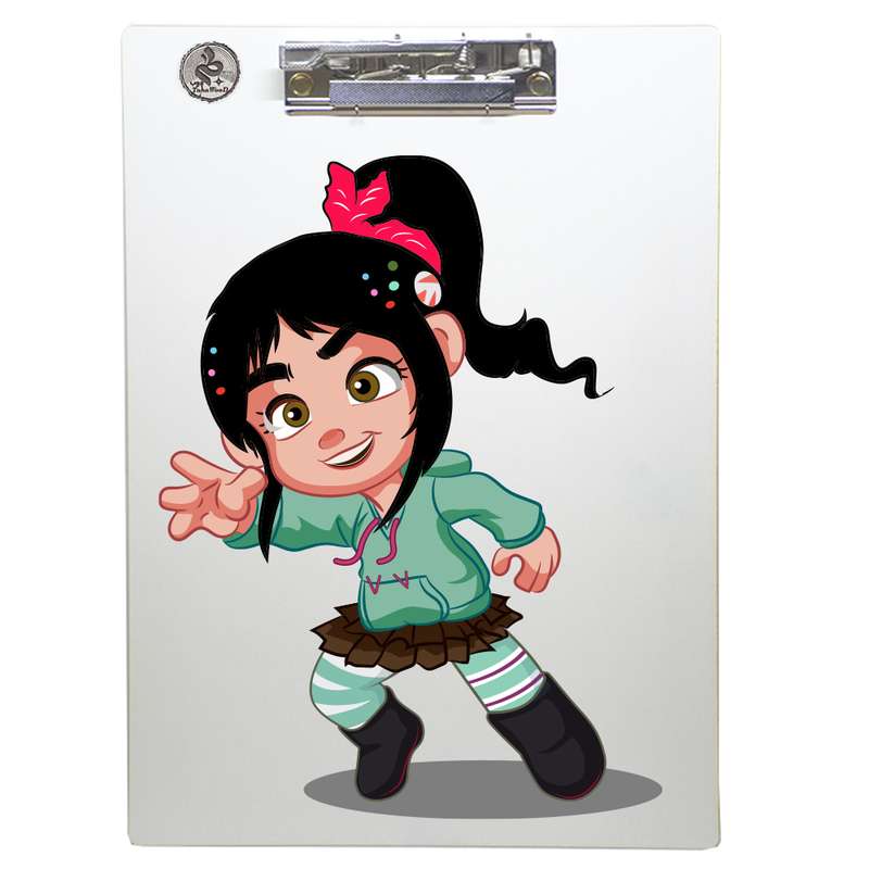 تخته شاسی طه چوب مدل Vanellope von Schweetz 01 سایز A4