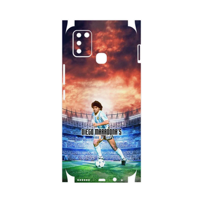 برچسب پوششی ماهوت مدل Diego Maradona-FullSkin مناسب برای گوشی موبایل اینفینیکس Smart 6 X657B