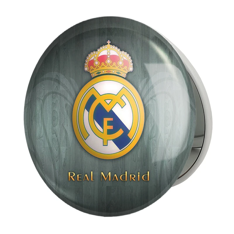 آینه جیبی خندالو طرح باشگاه رئال مادرید مدل تاشو کد 26351 