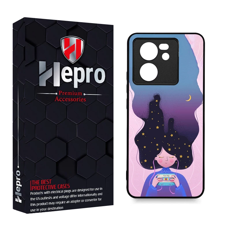 کاور هپرو طرح فانتزی مدل TPU مناسب برای گوشی موبایل شیائومی 13T / 13T PRO