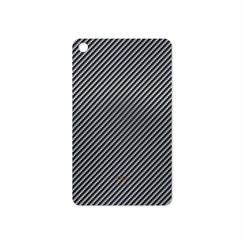 برچسب پوششی ماهوت مدل Glossy-Silver-Fiber مناسب برای تبلت شیائومی Mi Pad 4 2018