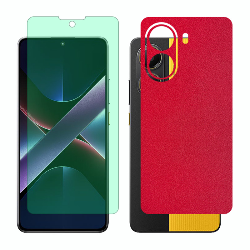 محافظ صفحه نمایش گرین لایت گلس مدل Together مناسب برای گوشی موبایل شیائومی Poco X7 Pro به همراه برچسب پوششی