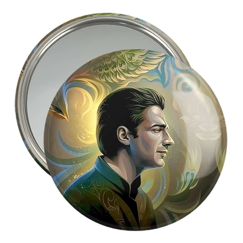 آینه جیبی خندالو طرح همایون شجریان  کد 4025