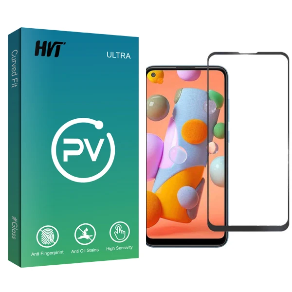 محافظ صفحه نمایش  اچ وی تی مدل PV glass مناسب برای گوشی موبایل سامسونگ galaxy a11