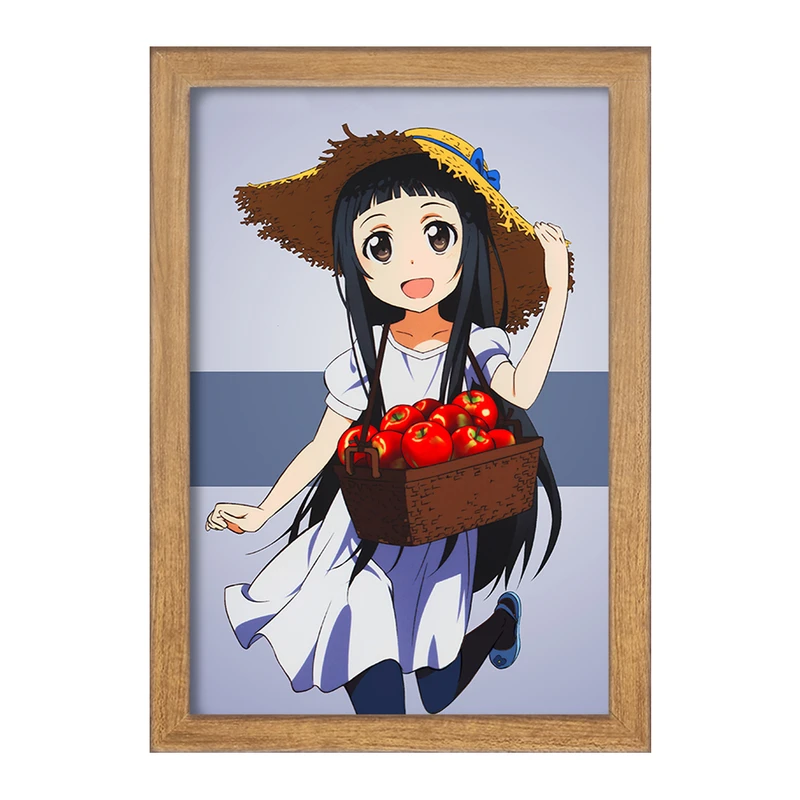 تابلو خندالو مدل یو انیمه دختر  کد 12134