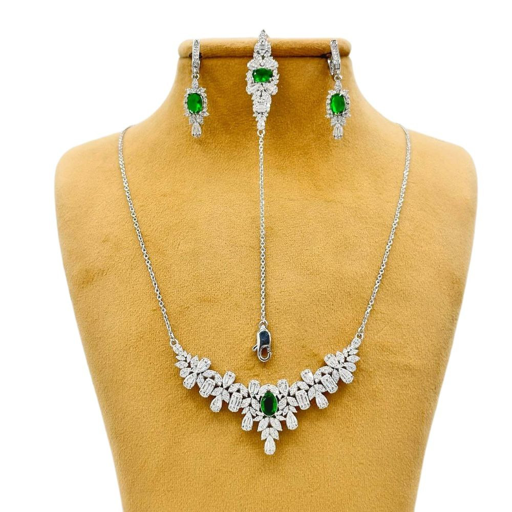 نیم ست نقره زنانه مدل MRJ4964