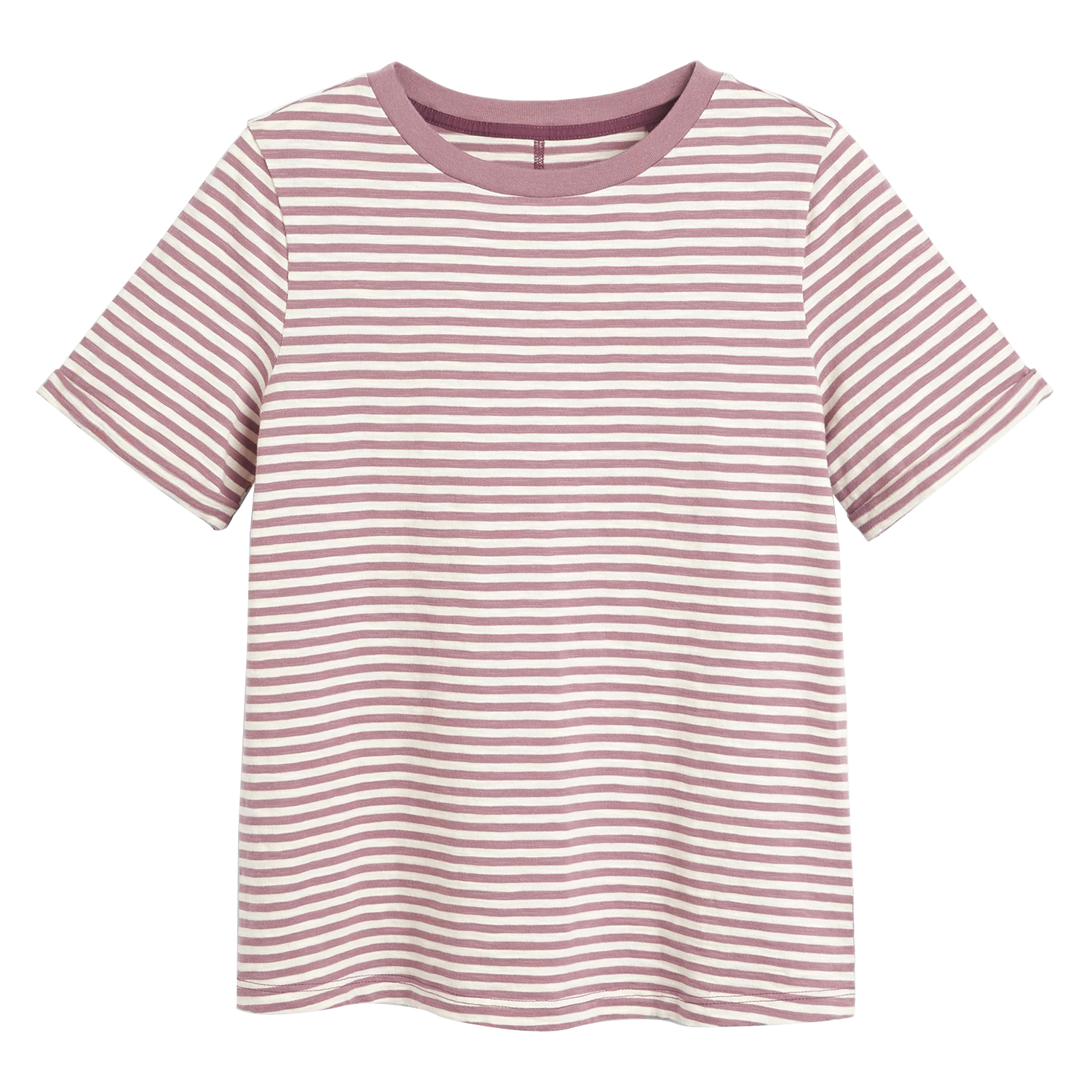 تی شرت آستین کوتاه زنانه نکست مدل راه راه کد AV.01151