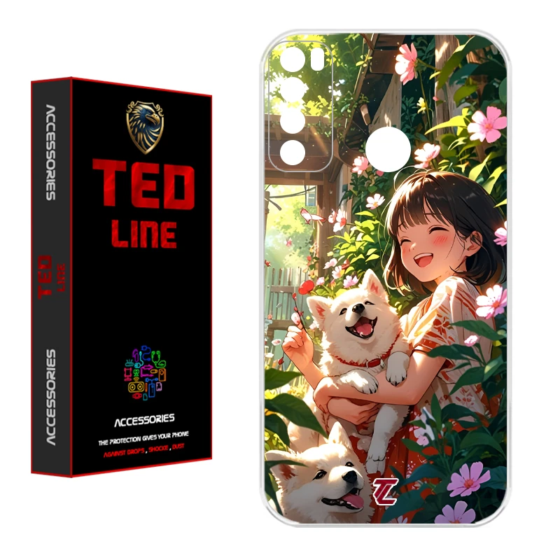 کاور تدلاین طرح سگ کد 1177 مناسب برای گوشی موبایل شیائومی Redmi Note 8