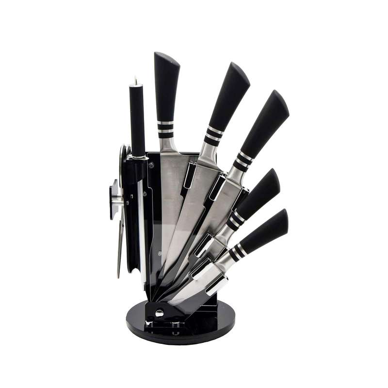 سرویس چاقو آشپزخانه 9 پارچه کد 9024
