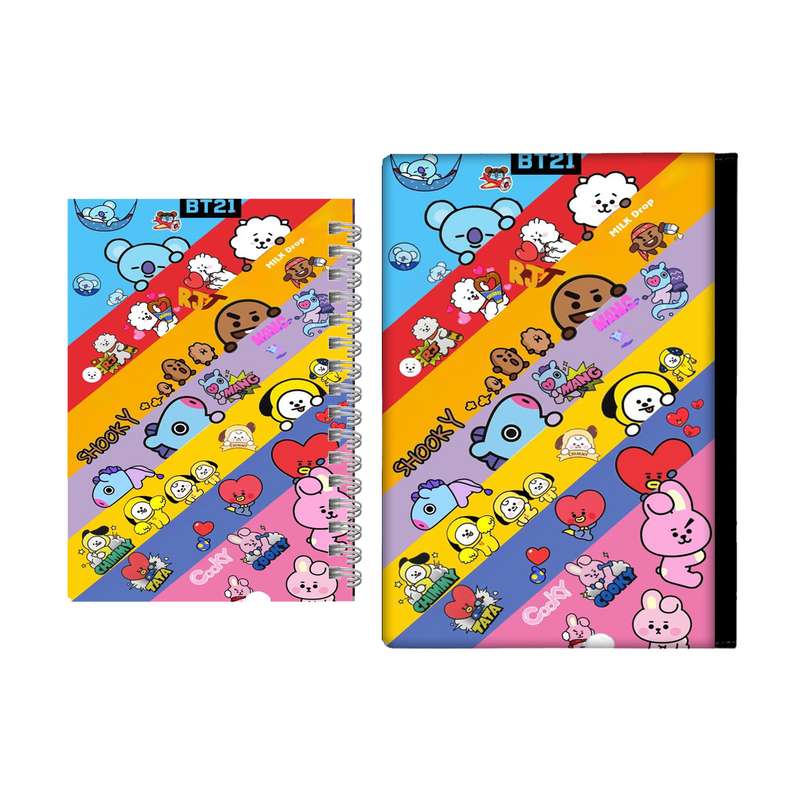 کلاسور مدل بی تی اس کد 2390 به همراه دفتر یادداشت