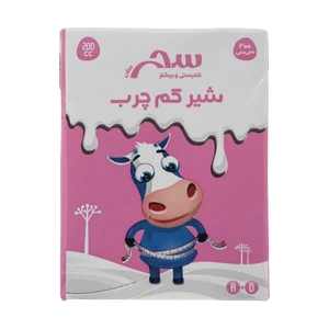 شیر کم چرب سحر - 200 میلی لیتر
