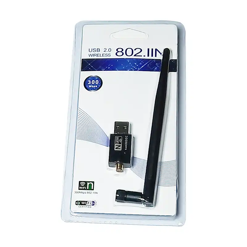 کارت شبکه بی سیم USB مدل 300Mbps