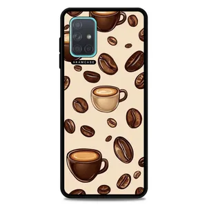 AKAM AMC-WSGA71-COFFEE-10 Cover For Samsung Galaxy A71