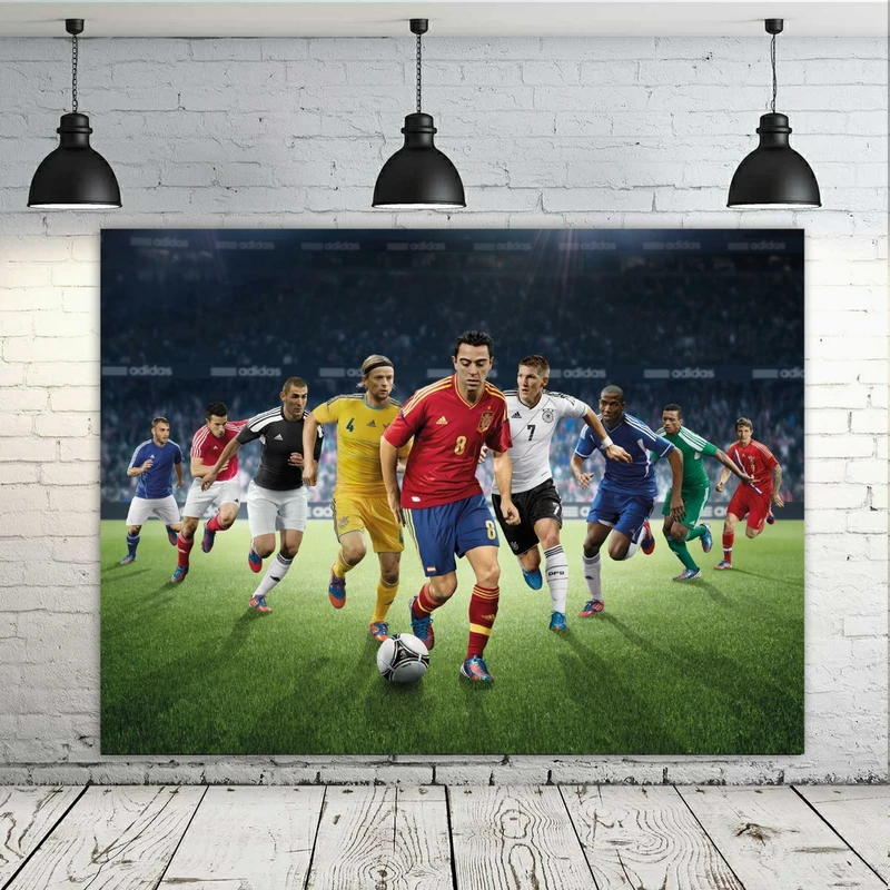  پوستر طرح فوتبال مدل بازیکن کد GR497