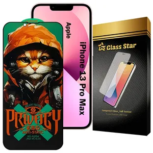 Glass Star CATPRVS Privacy Screen Protector For Apple iPhone 13 Pro Max