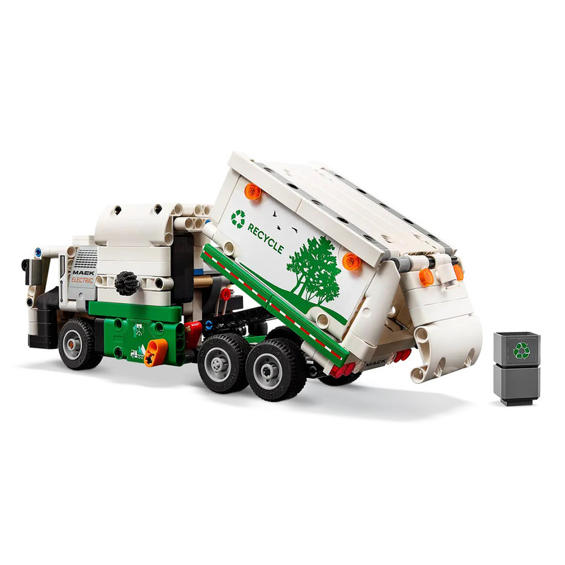 لگو سری Mack LR Electric Müllwagen کد 42167