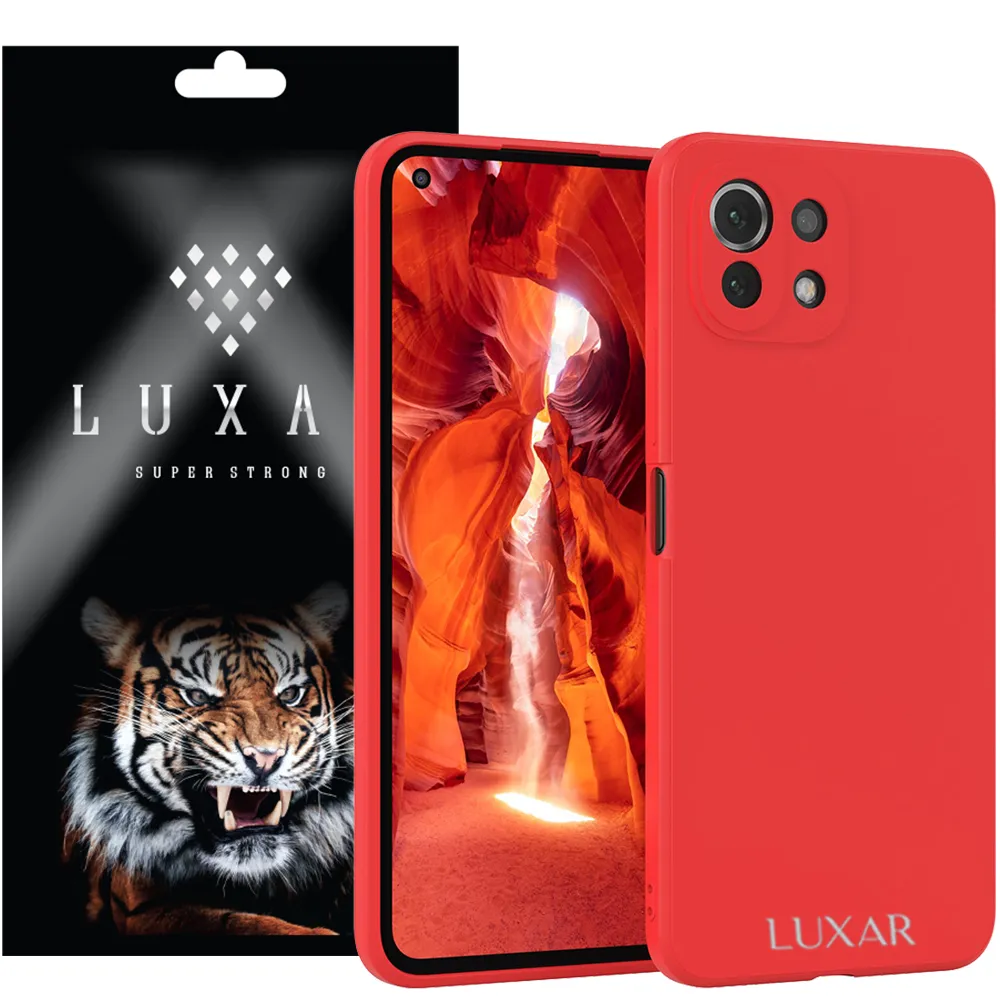 کاور لوکسار مدل سیلیکونی مناسب برای گوشی موبایل شیائومی Mi 11 Lite / Mi Lite 5G