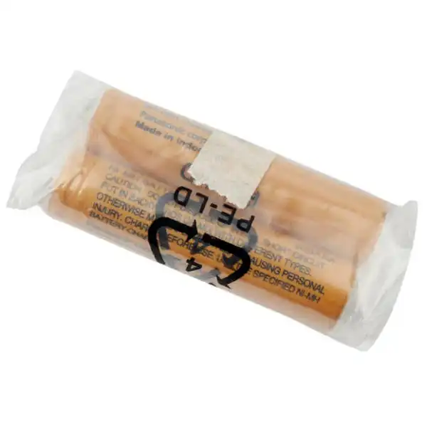 باتری نیم قلمی قابل شارژ پاناسونیک مدل HHR-65AAAB ظرفیت 630 میلی آمپر بسته دو عددی