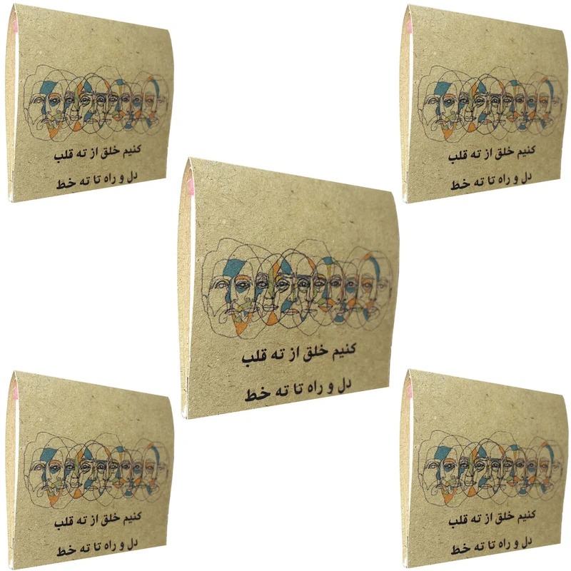 کبریت مدل ذهن خلاق بسته 5 عددی