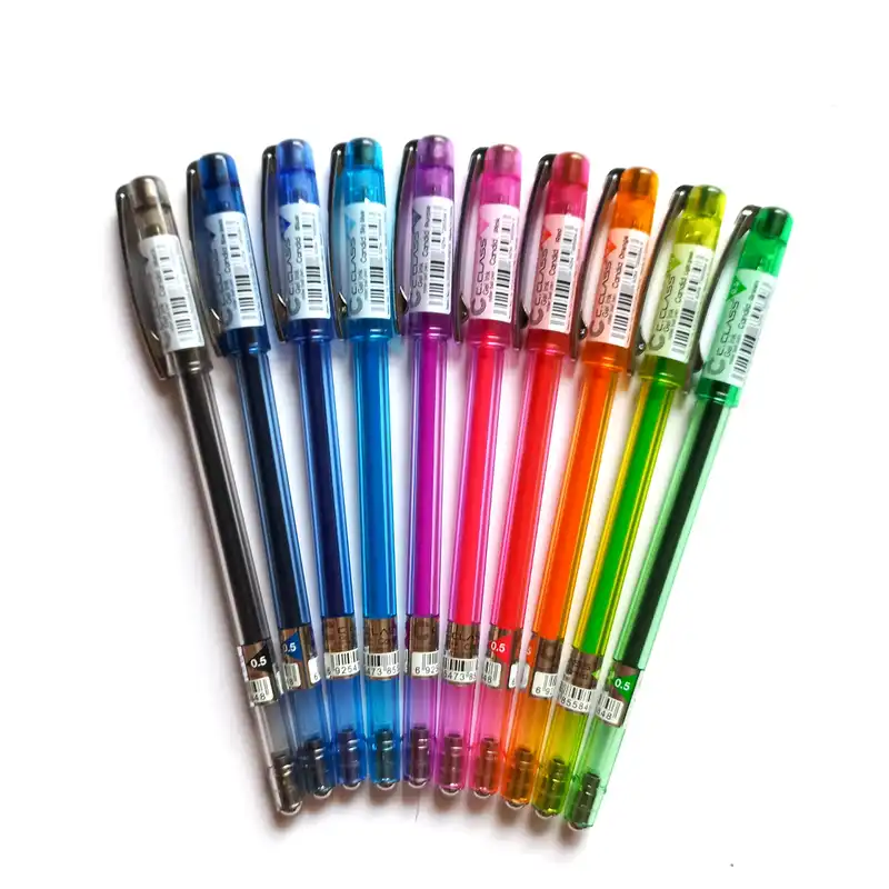 خودکار سی.کلاس مدل ژل پن رنگی بسته 10 عددی