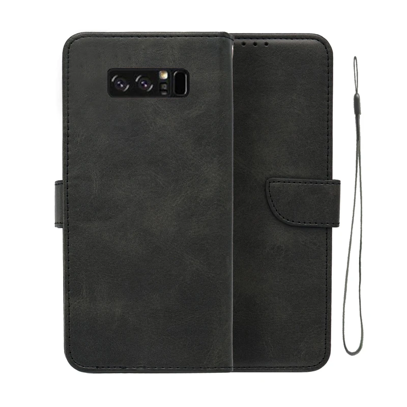 کیف کلاسوری مدل Night مناسب برای گوشی موبایل سامسونگ Galaxy Note 8 به همراه بندآویز