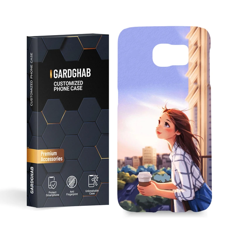    کاور گارد قاب مدل دخترانه مناسب برای گوشی موبایل سامسونگ Galaxy s6  