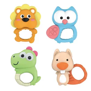 جغجغه مدل حیوانات بسته 4 عددی 