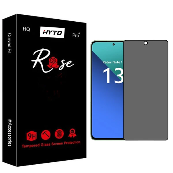 محافظ صفحه نمایش حریم شخصی هیتو مدل Rose Privacy مناسب برای گوشی موبایل شیائومی Redmi Note 13