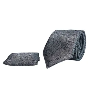 ست کراوات و دستمال جیب مردانه مدل ژوهانبرگ
