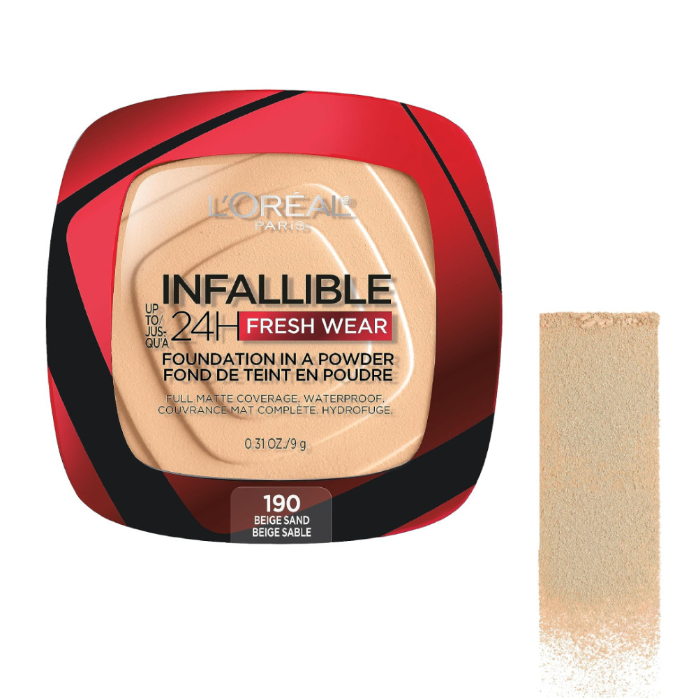 پنکیک لورآل مدل Fresh Wear Infaillible WP شماره 190