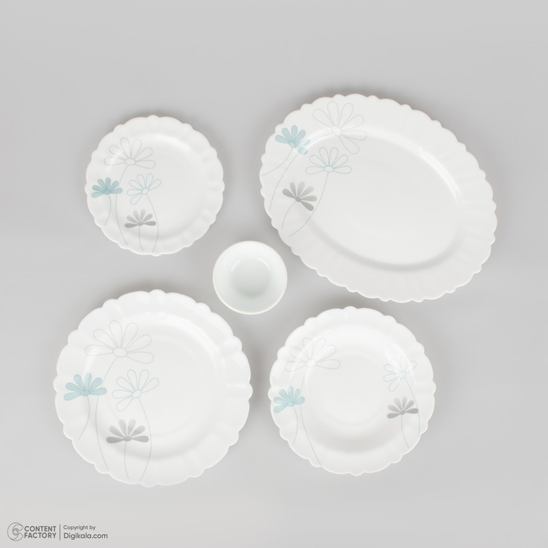 سرویس غذاخوری 25 پارچه 6 نفره آفر مدل اودیسه