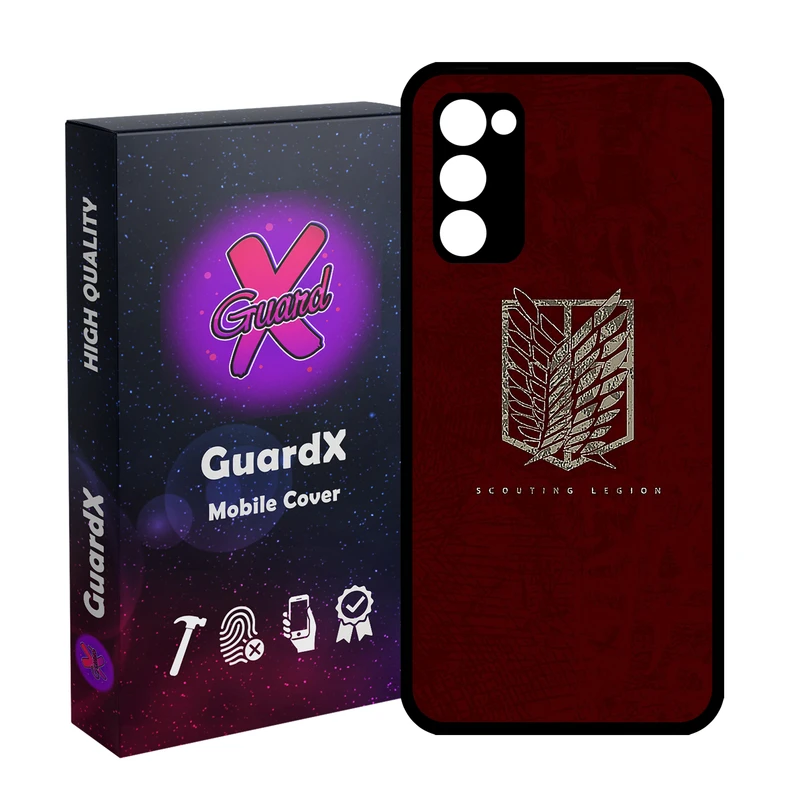 کاور گارد ایکس طرح نماد مدل 11090 مناسب برای گوشی موبایل سامسونگ Galaxy S20 FE