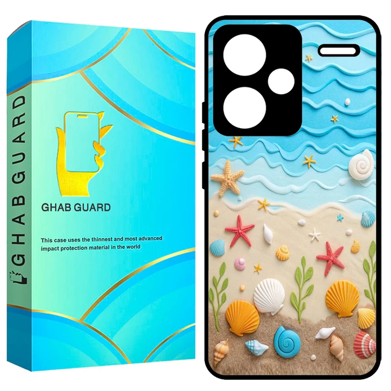 کاور قاب گارد طرح دریا مدل GCHPN13PL مناسب برای گوشی موبایل شیائومی Redmi Note 13 Pro Plus