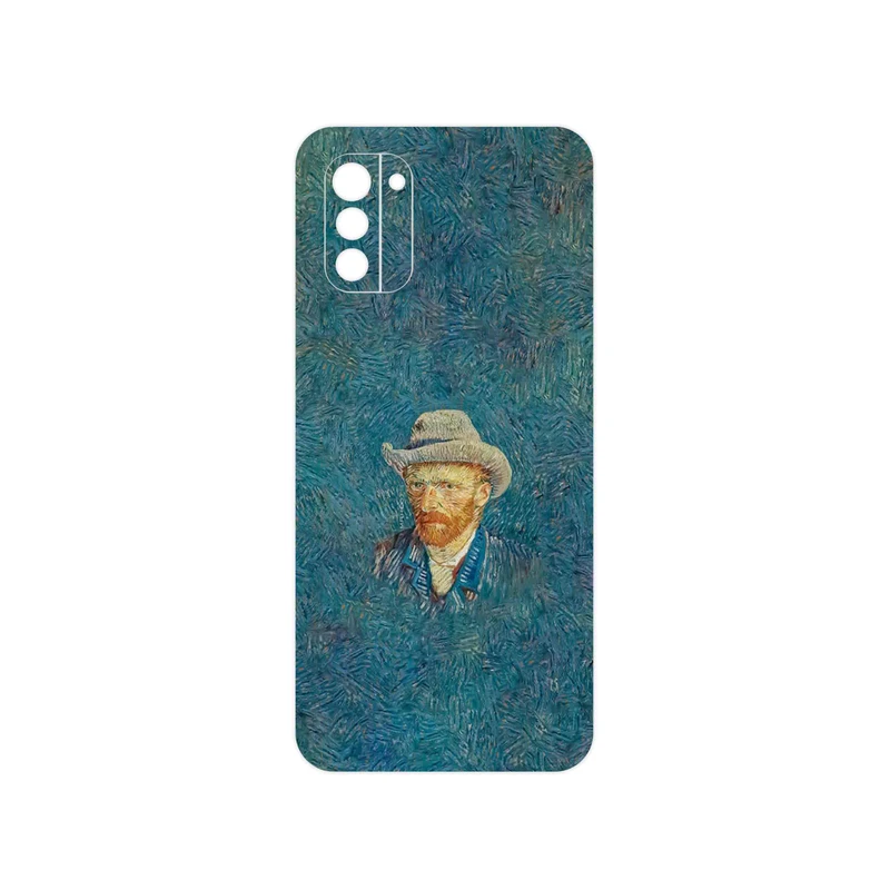 برچسب پوششی ماهوت مدل Self portrait with a gray felt hat مناسب برای گوشی موبایل نوکیا G21