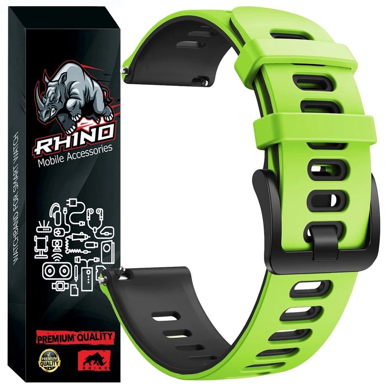 بند راینو مدل Silic-2C مناسب برای ساعت هوشمند شیائومی Watch S4 / Watch S4 Sport