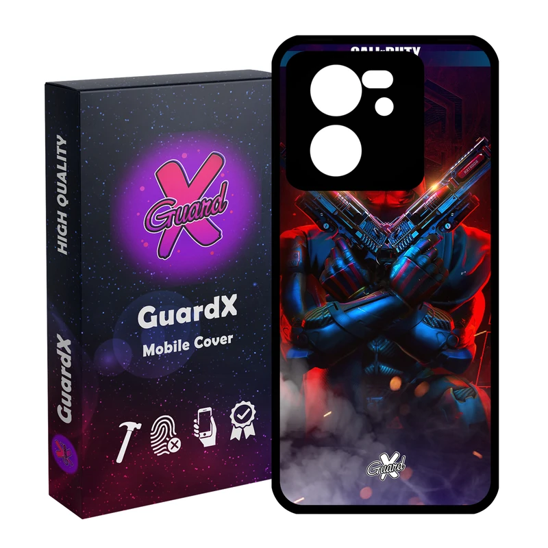 کاور گارد ایکس طرح Call Of Duty مدل Glass10388 مناسب برای گوشی موبایل شیائومی 13T/13T Pro/Redmi K60 Ultra