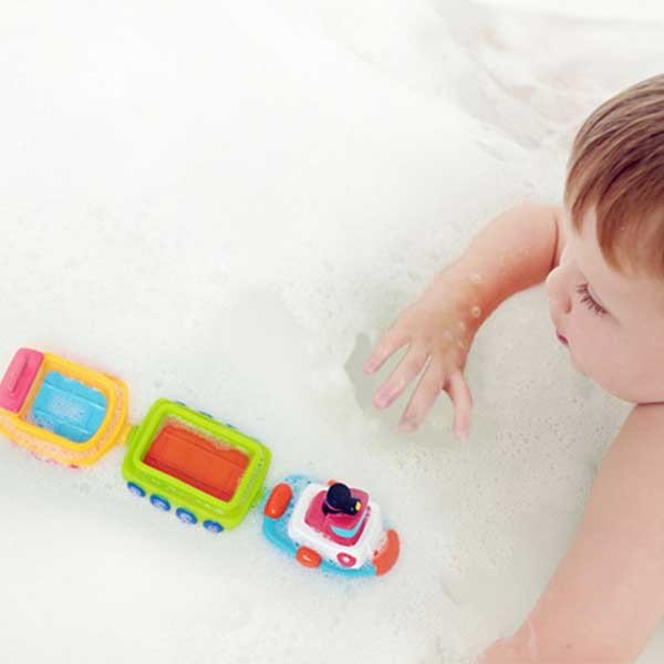 اسباب بازی حمام تولو مدل قایق آهنربایی مجموعه 3 عددی