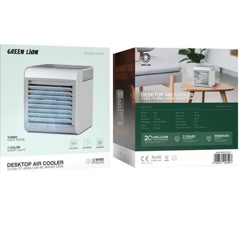 کولر آبی 3000 گرین لاین مدل Desktop Air Cooler