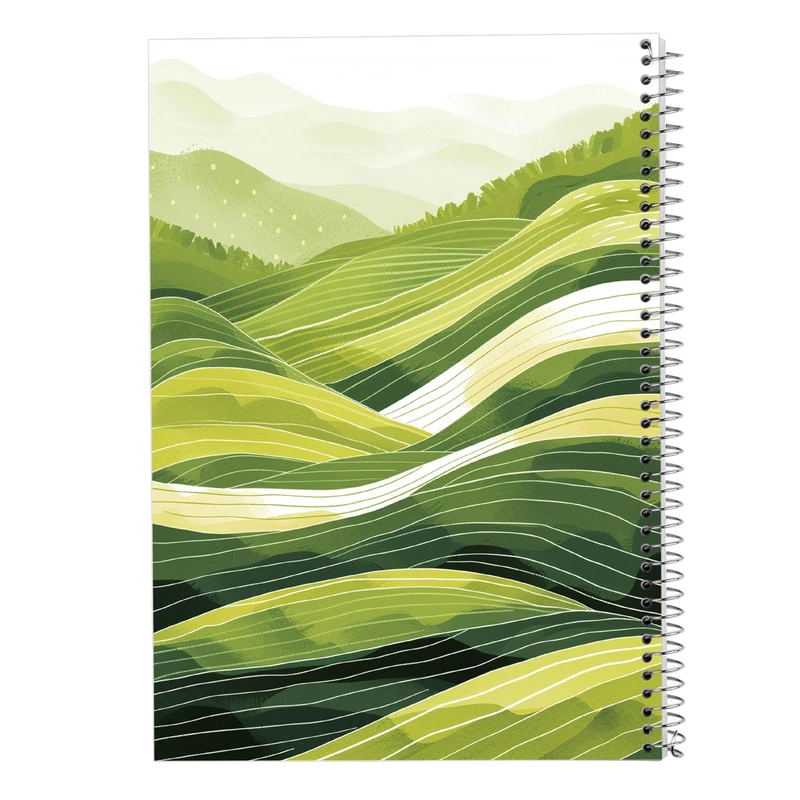 دفتر مشق 50 برگ مدوپد مدل طبیعت کد DF15440