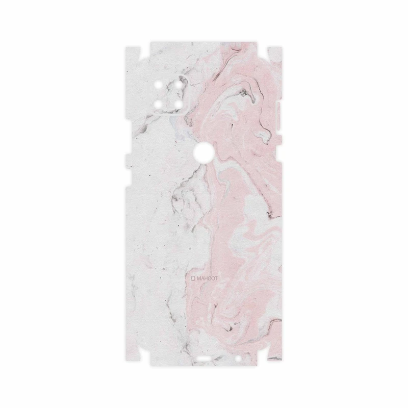 برچسب پوششی ماهوت مدل Blanco-Pink-Marble-FullSkin مناسب برای گوشی موبایل موتورولا MOTO G 5G