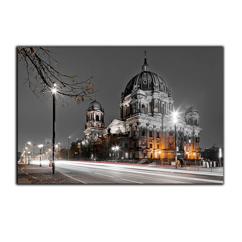 تابلو شاسی بکلیت طرح تایم لپس منظره شهری مدل SH-S2964