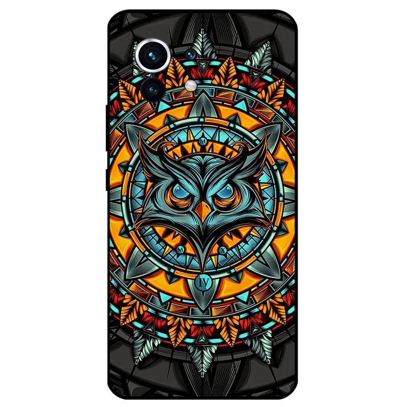 کاور مگافون طرح جغد مدل 1903 مناسب برای گوشی موبایل شیائومی Mi 11 Lite / 11 Lite 5G  