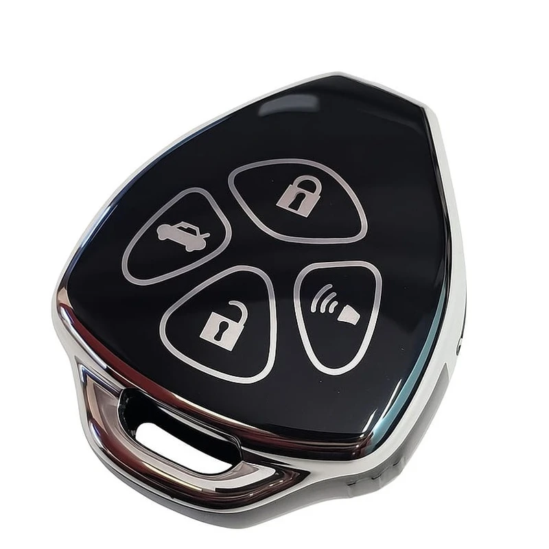 قاب ریموت و جاسوئیچی خودرو چیکال مدل K-802 مناسب برای تویوتا یاریس و کمری