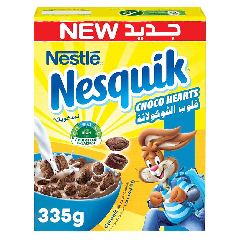 کورن فلکس COCOA HEARTS نسکوئیت - 335 گرم