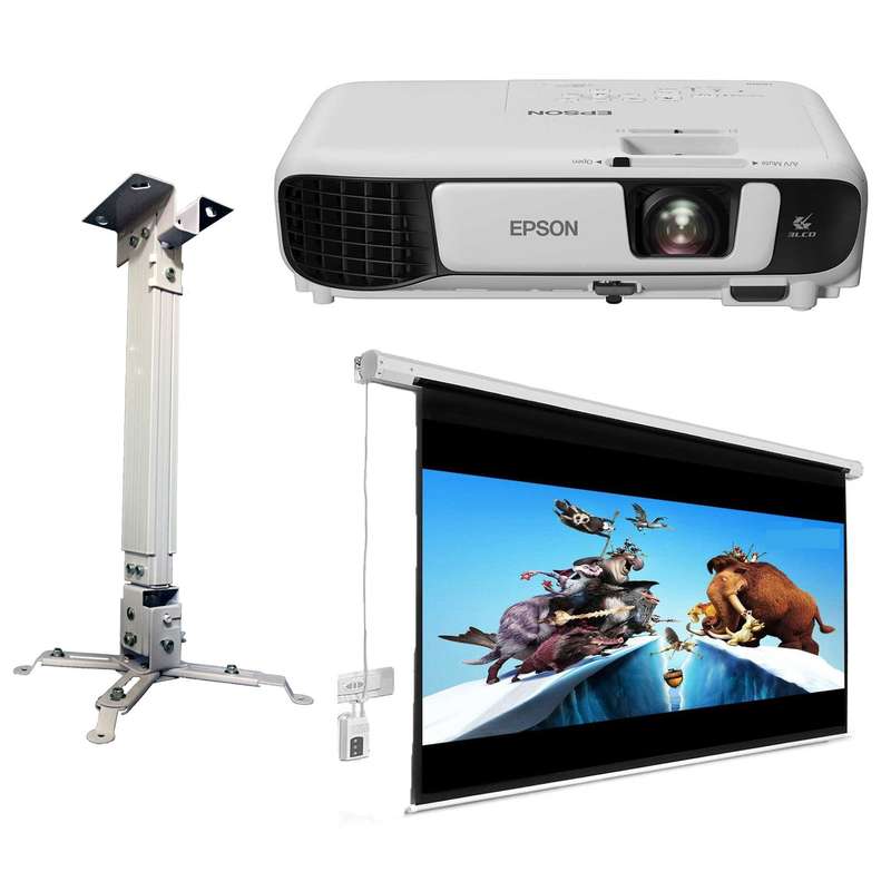 پروژکتور اپسون مدل EB-X41 به همراه پرده نمایش برقی پروژکتور اسکوپ و پایه پروژکتور اسکوپ پروژکتور اپسون مدل EB-X41 به همراه پرده نمایش برقی پروژکتور اسکوپ و پایه پروژکتور اسکوپ